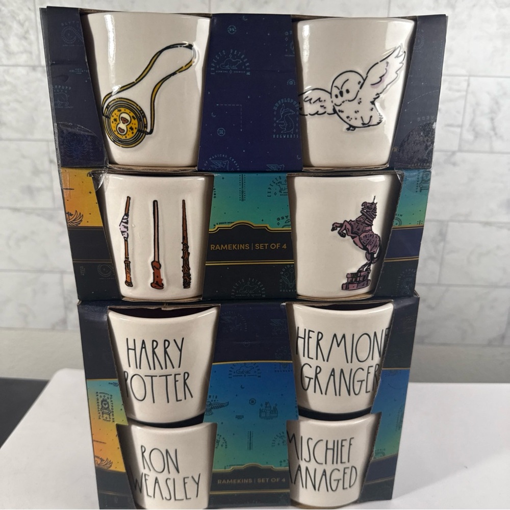Harry Potter Ramekins Set of 4